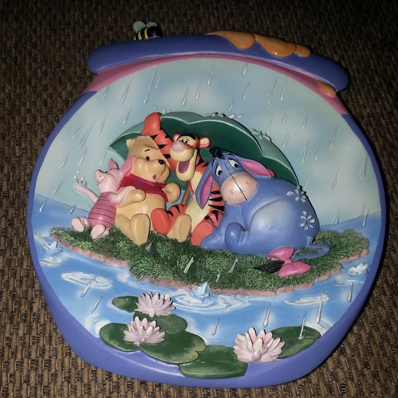 2 WINNIE POOH *Disney Winnie Pooh’s Honey Pot Adventure & SEARS MINI PHOTO FRAME - Picture 13 of 14